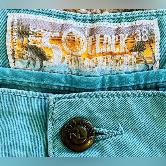 Men’s It’s 5 O’Clock Somewhere Men’s Cotton Shorts - Picture 6 of 8
